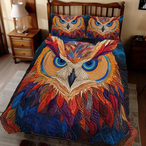 Owl Native WX2012102CL Duvet Cover Set