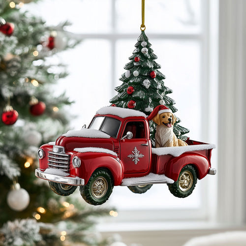 Merry Christmas Hauler LT3010015CL Christmas Ornament