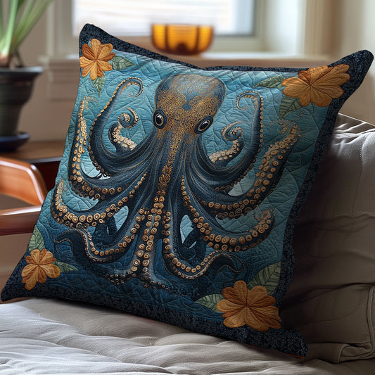 Sea Octopus WY2701048CL Quilt Pillow Case