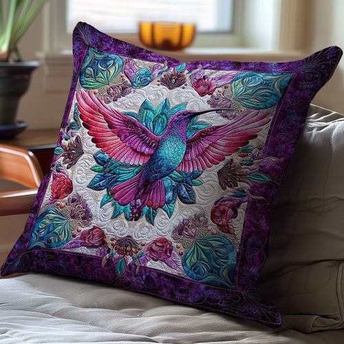 Mandala Flower Hummingbird WY0201062CL Quilt Pillow Case