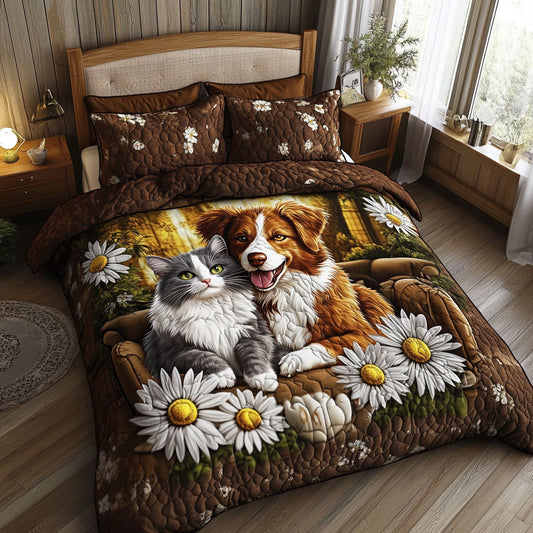 Cat Flower WT1701004CL Duvet Cover Set