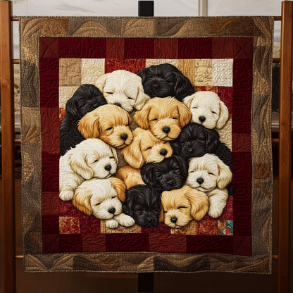 Sleeping Puppy WJ1511028CL Quilt