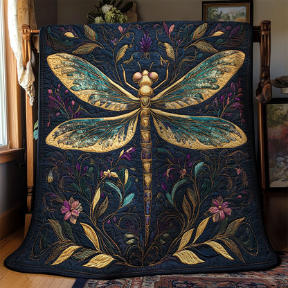 Glorious Dragonfly WY2702081CL Quilt
