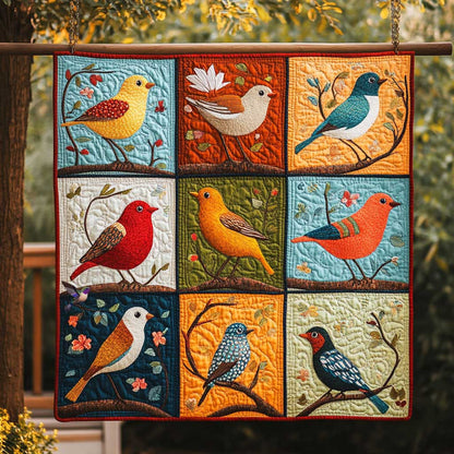 Colorful Bird WJ0410005CL Quilt