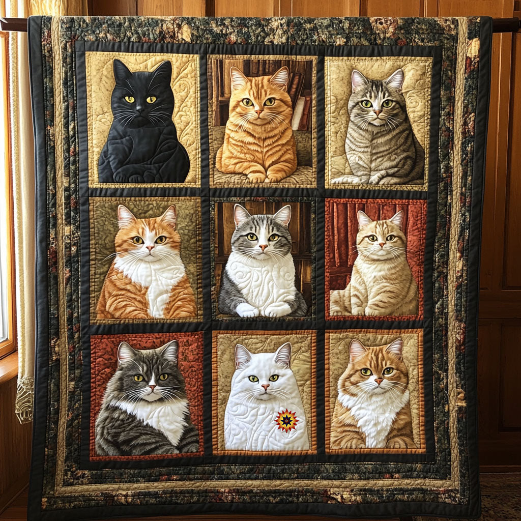 Royal Cat Collection WJ0212028CL Quilt