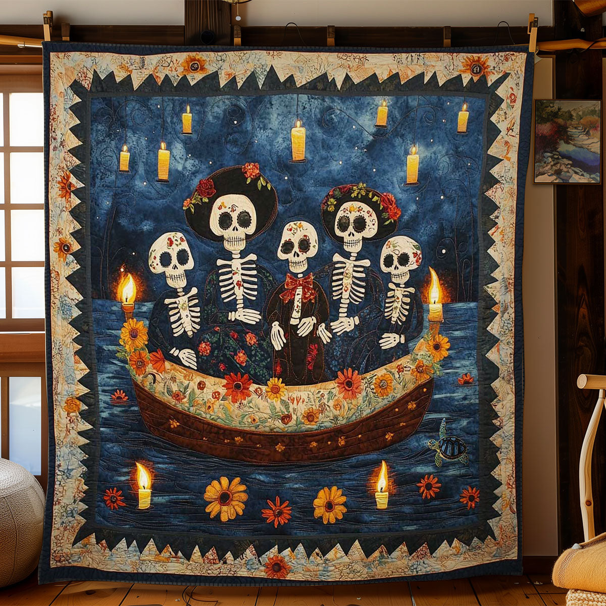 Skeleton Voyage WN0611021CL Quilt