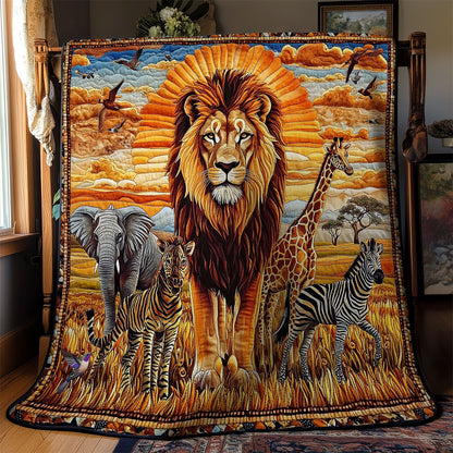 Madagascar Wild Animal WY1911106CL Quilt