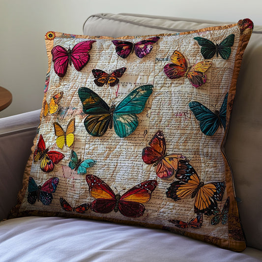 Book Butterfly WY0212029CL Quilt Pillow Case