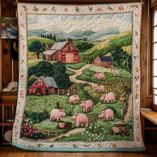 Pig Farm WX0212039CL Quilt