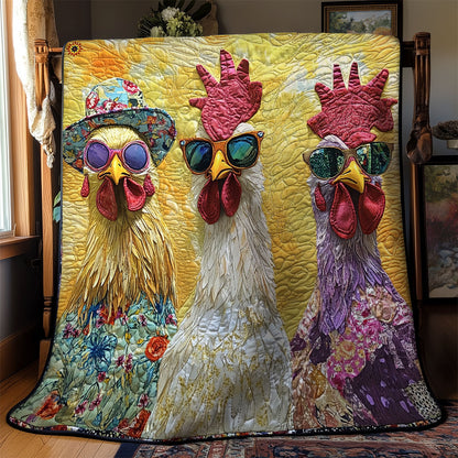 Fashion Chicken WY3010021CL Quilt