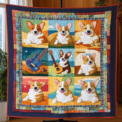 Corgi Chillax Time WN0410058CL Quilt