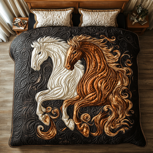 Symphony of Stallions YR0801019CL Duvet Cover Set