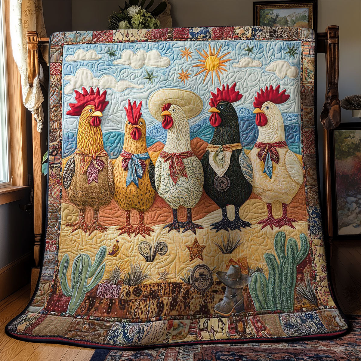Rustler Chicken WN1812028CL Quilt