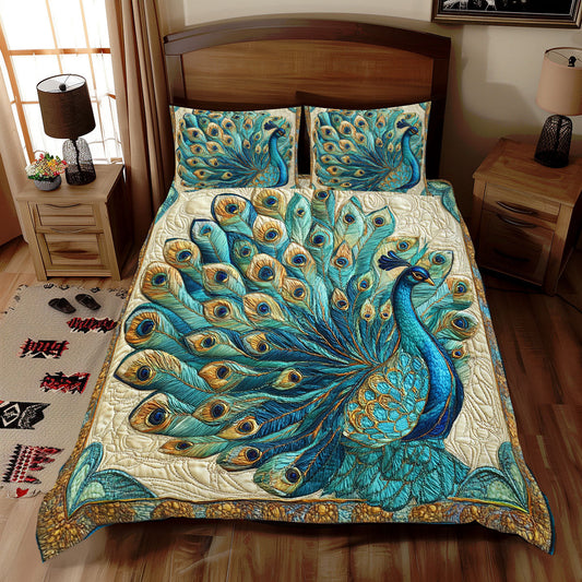 Vibrant Peacock WX2312097CL Duvet Cover Set