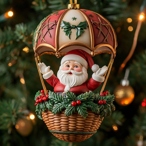 Santa Balloon CW2311028CL Christmas Ornament