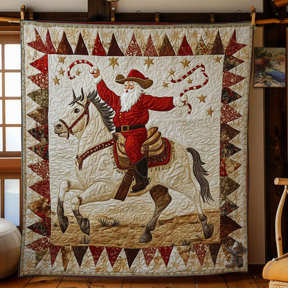 Santa’s Western Journey WN1311022CL Quilt