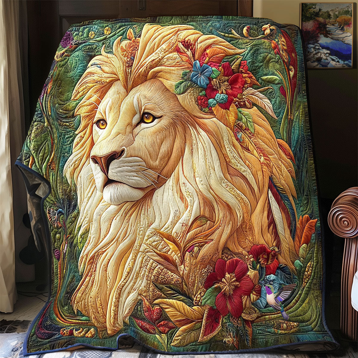 Lion WY0912018CL Quilt