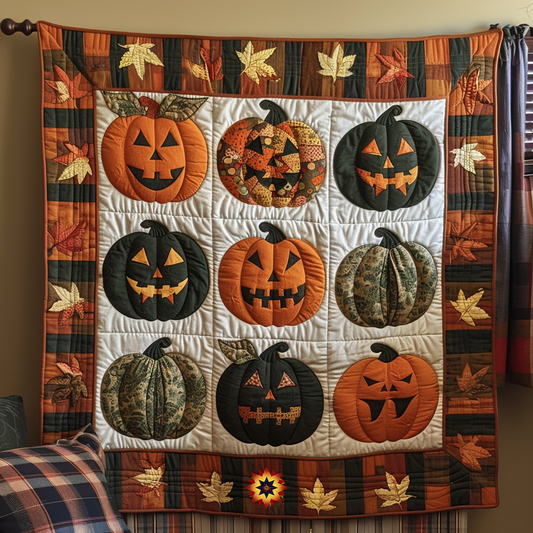 Halloween Pumpkin Magic WG1003002CL Quilt