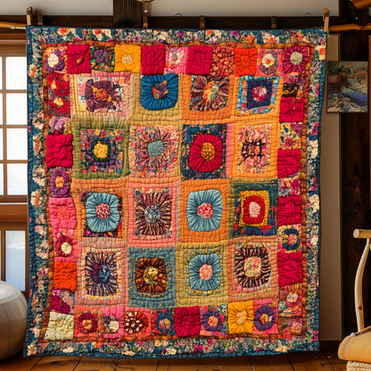 Blooming Patchwork WJ2712004CL Quilt