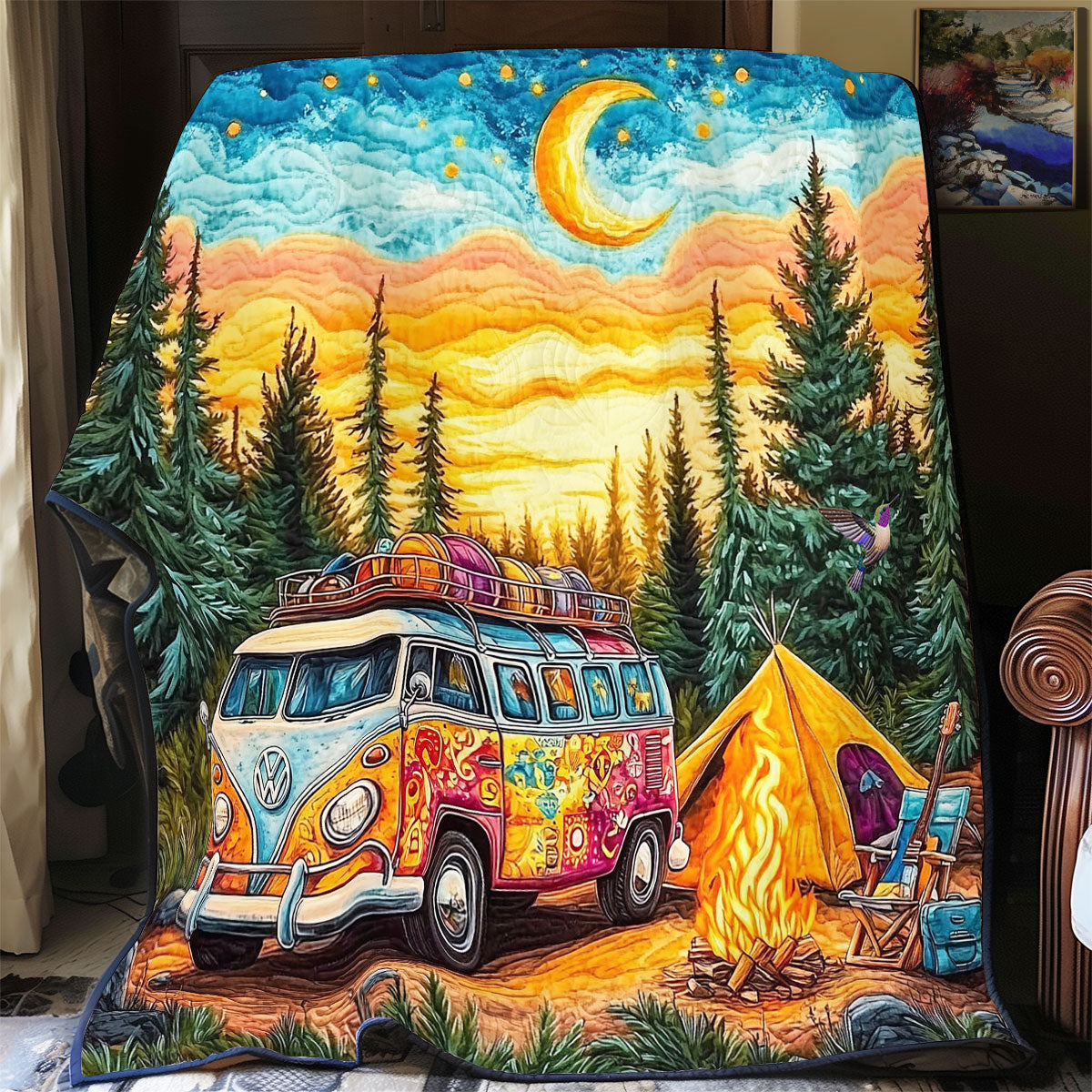 Sunset Camping WY2511026CL Quilt