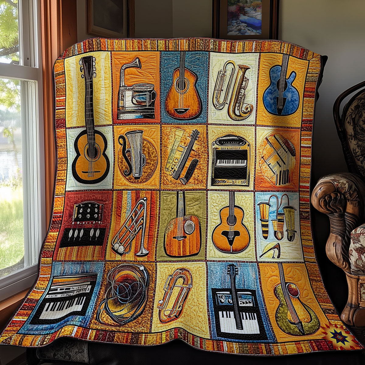 Music Instrument WY1511034CL Quilt