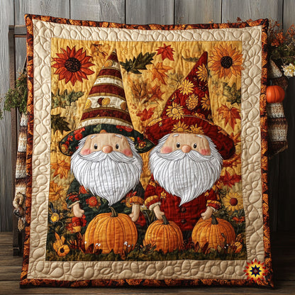 Gnome Thanksgiving WY1811017CL Quilt