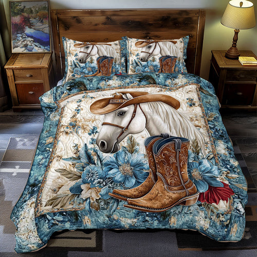 Cowboy Horse WY1701084CL Duvet Cover Set