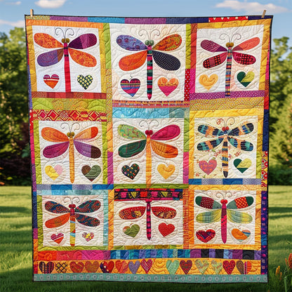 Patchwork Dragonflies WJ1309018CL Quilt