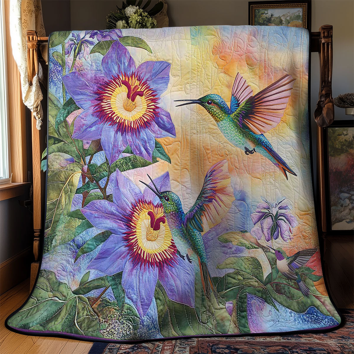 Hummingbird Bliss WN0811014CL Quilt