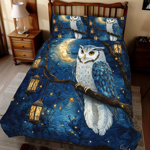 Owl In Night WX1212084CL Duvet Cover Set