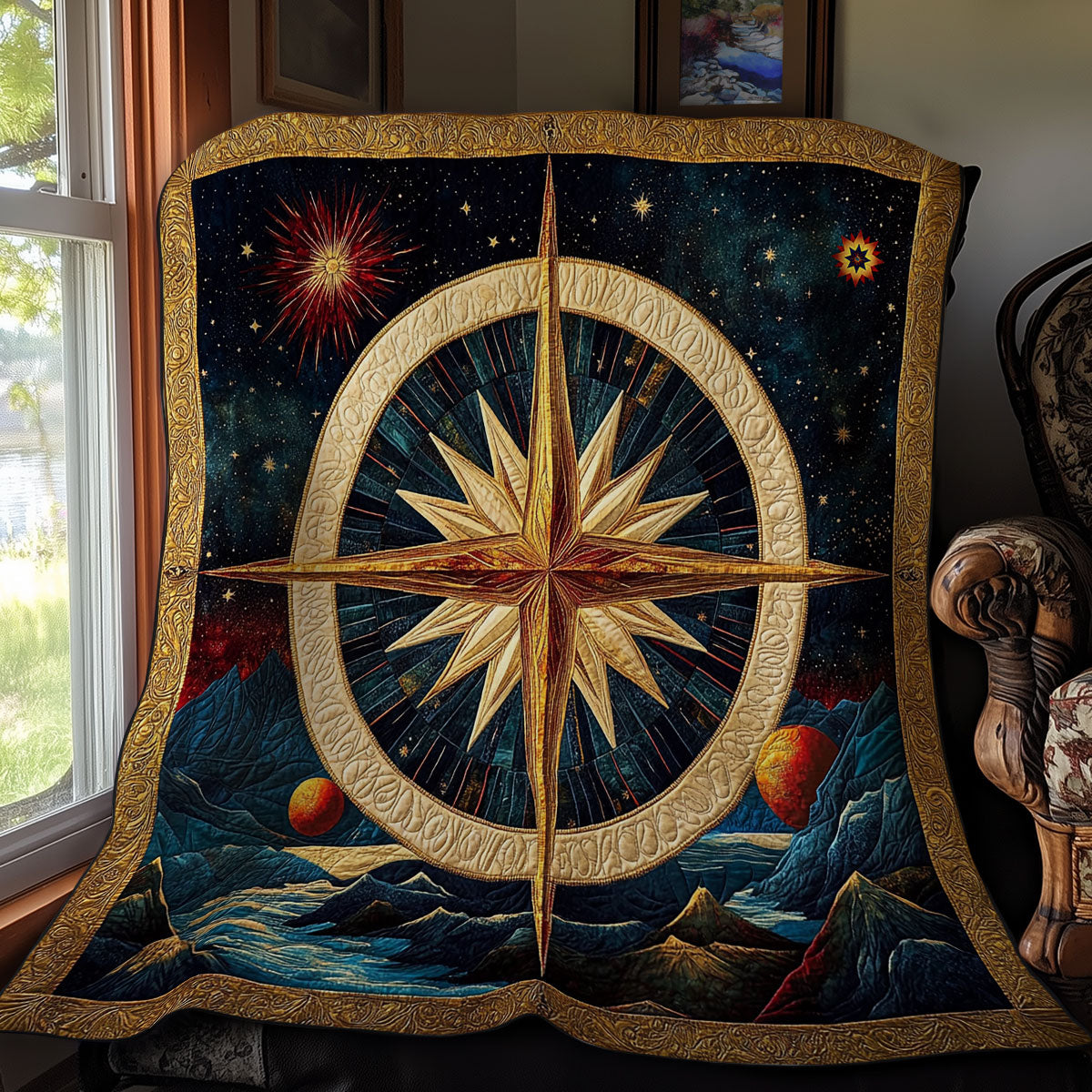 Universal Compass WY0212034CL Quilt