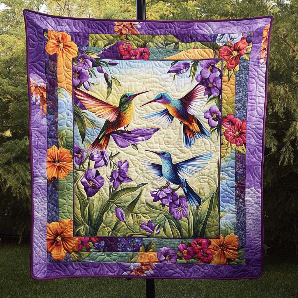 Hummingbird Violet Dream WN2609013CL Quilt