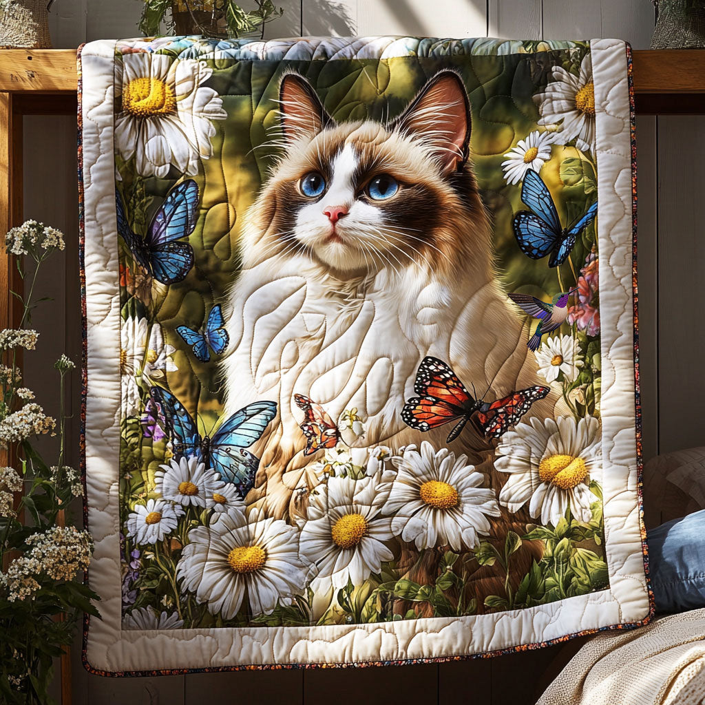 Ragdoll Flower WT0410026CL Quilt