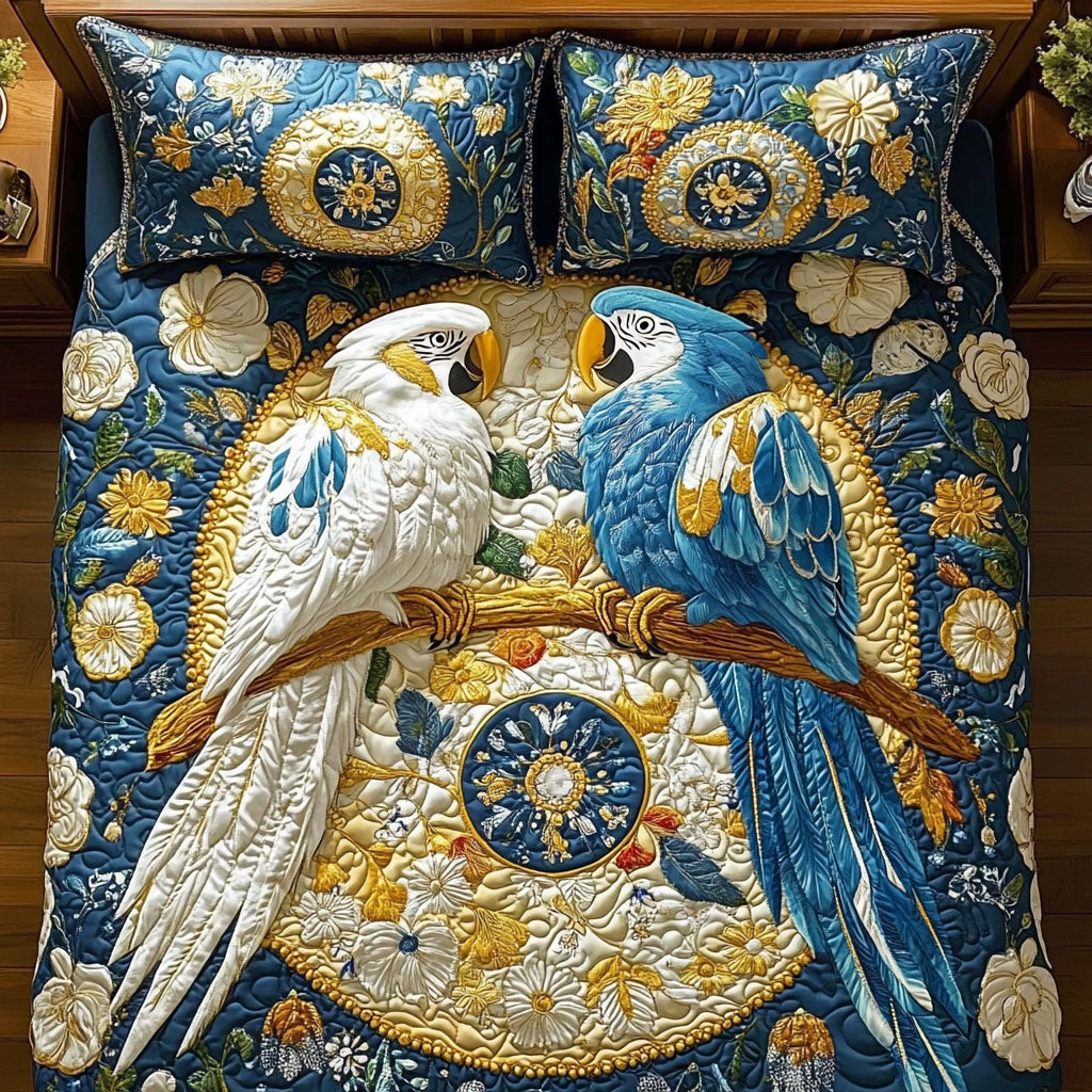 Royal Couple Parrot WY1801030CL Duvet Cover Set