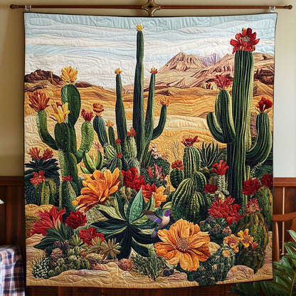Cactus Desert WY2511032CL Quilt