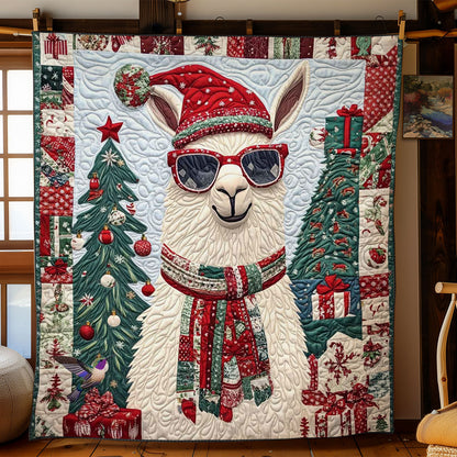 Christmas Chic Llama WN1312039CL Quilt