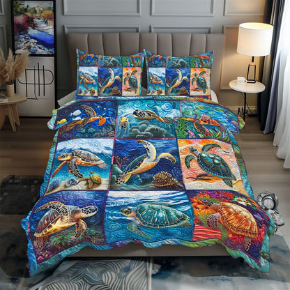 Turtle Haven WP0409049CL Duvet Cover Set