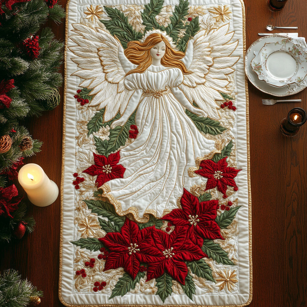 Hopeful Angel CW1510023CL Quilted Table Runner – Cozzyhomes