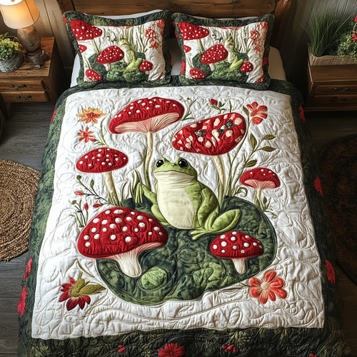 Mushroom Meadow YR0401046CL Duvet Cover Set