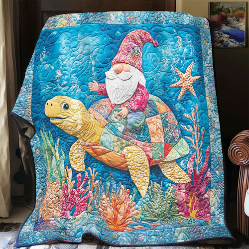 Gnome In Ocean WY0602150CL Quilt