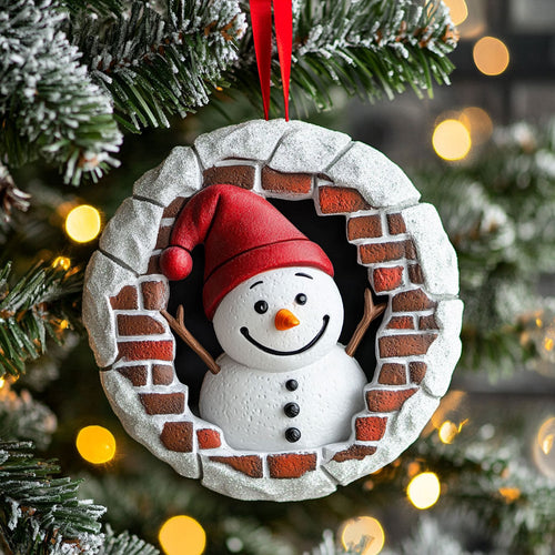 Snowman Christmas Wish WN1510079CL Christmas Ornament