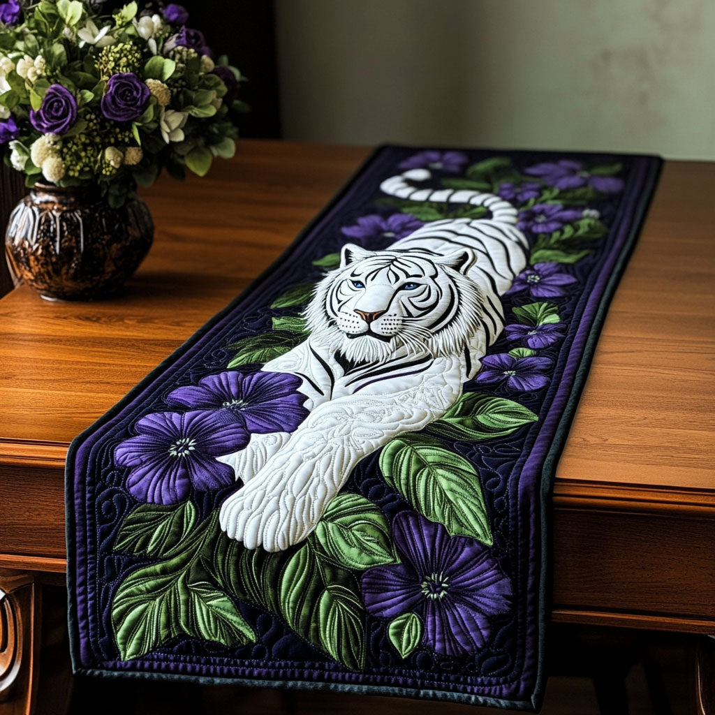 Floral Majesty CP2304021CL Quilted Table Runner