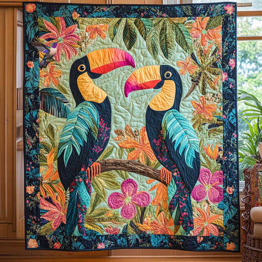 Tropical Toucans Delight WN0511002CL Quilt