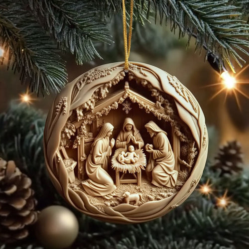 Christian Faith Glow WN1610016CL Christmas Ornament