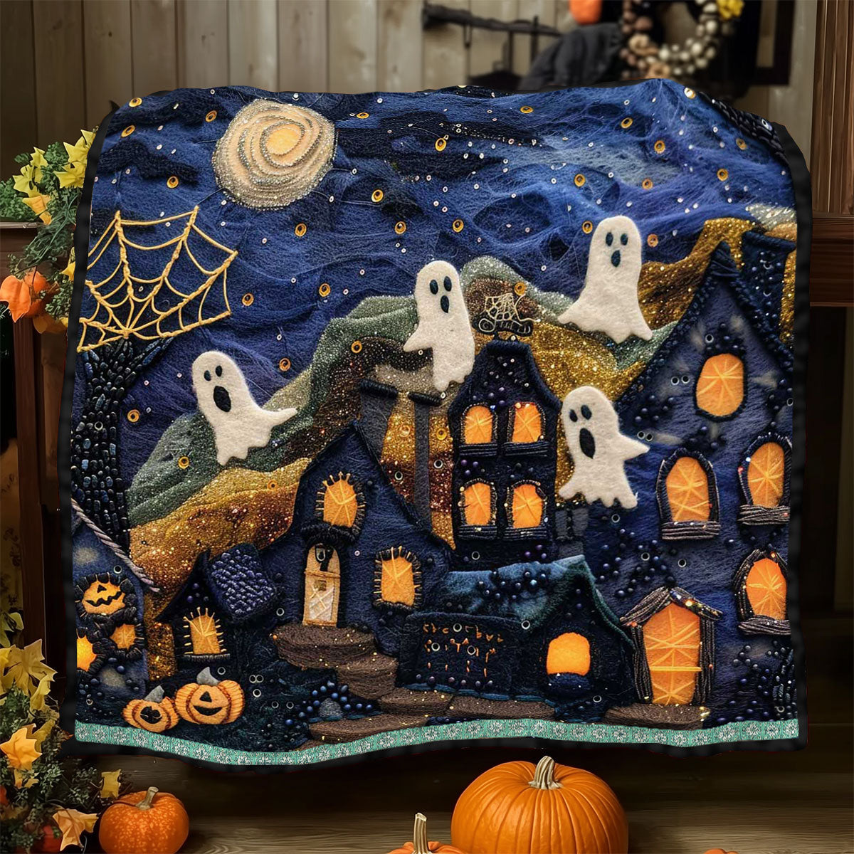 Spooky Halloween WJ2309027CL Quilt
