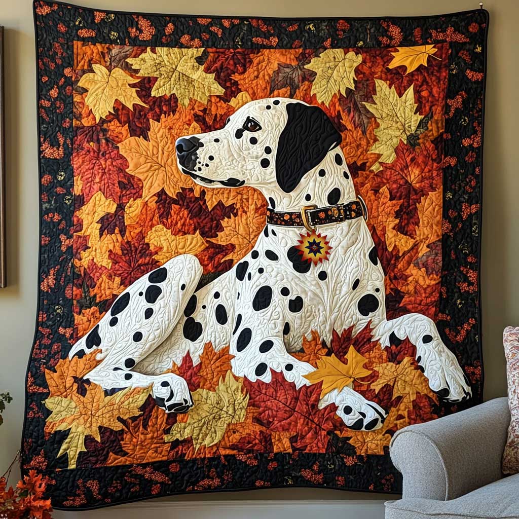 Maple Dalmatian WP0110025CL Quilt