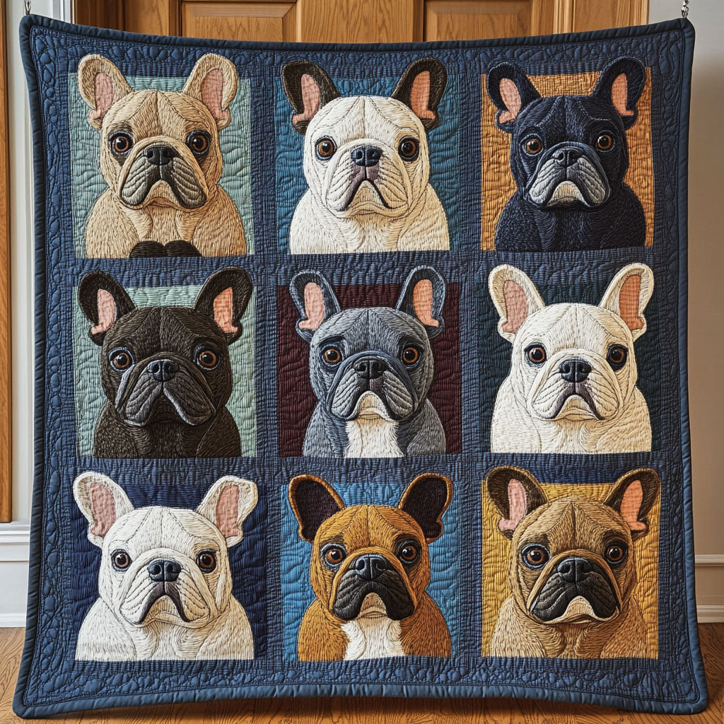 French Bulldog WT0210004CL Quilt