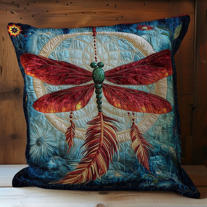 Dragonfly Dreamcatcher WY0412077CL Quilt Pillow Case