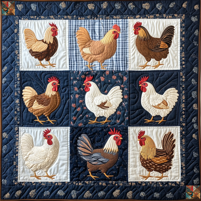 Chicken Farm XR0612007CL Quilt