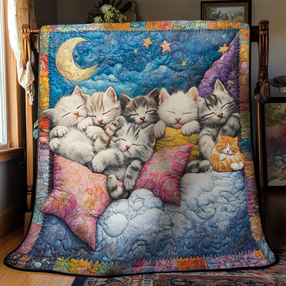 Sleeping Kitten WY1211016CL Quilt